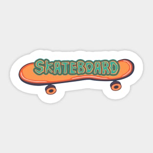SKATEBOARD Sticker